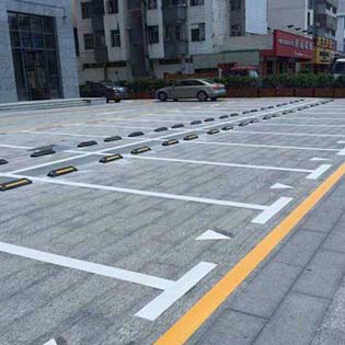 哈爾濱停車場道路、地下停車場標(biāo)線